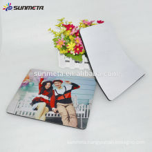blank sublimation rubber mouse pad for custom printing